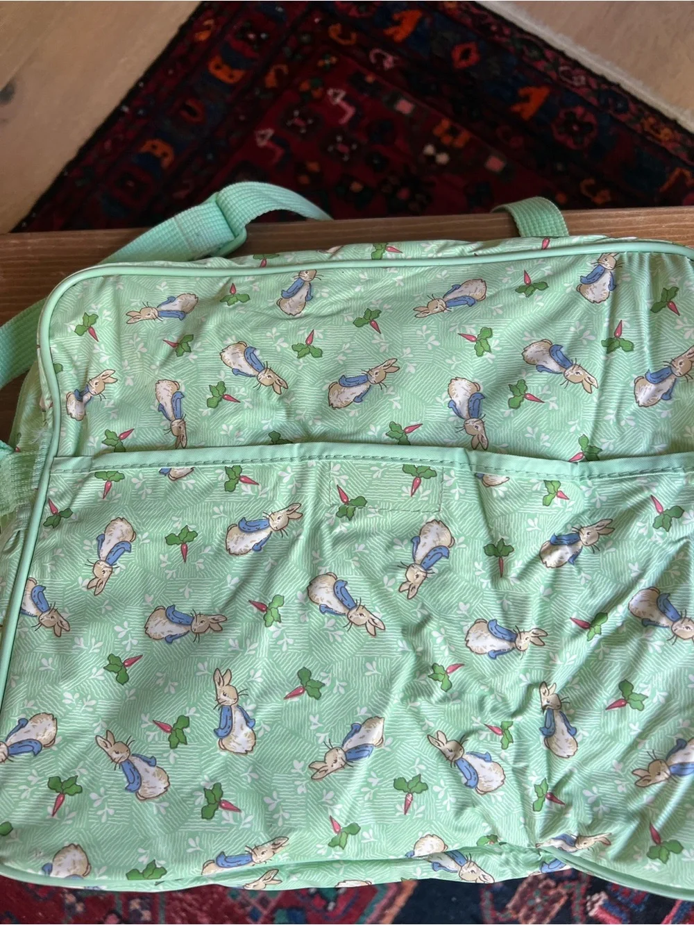 NWT Vintage  Mint Green Crossbody Peter Rabbit  Bag